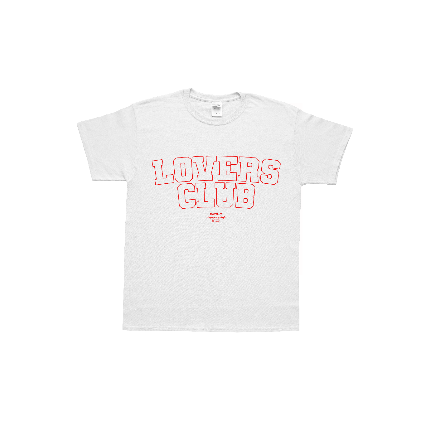 lovers club university tee