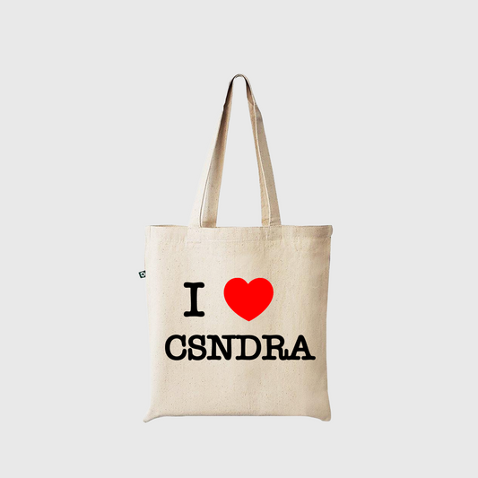 I <3 CSNDRA TOTE